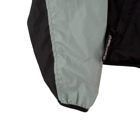 Pearl Izumi Womens Cycling Jacket Small Light Blue Black Colorblock Athletic Bik - Picture 4 of 7